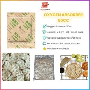 Oxygen absorbers for food preservation in various sizes