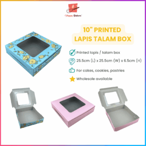 10in Printed Kuih Talam Lapis Box