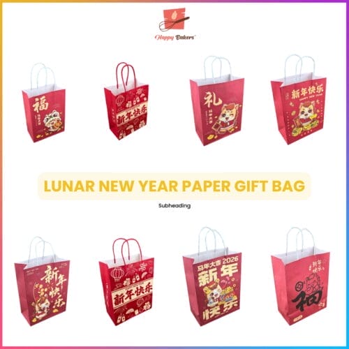 CNY Paper Bag Fortune Get Rich Prosperity - HappyBakers