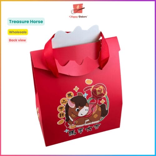 2026 CNY Horse Design Gift Box - Treasure Horse 2 - HappyBakers