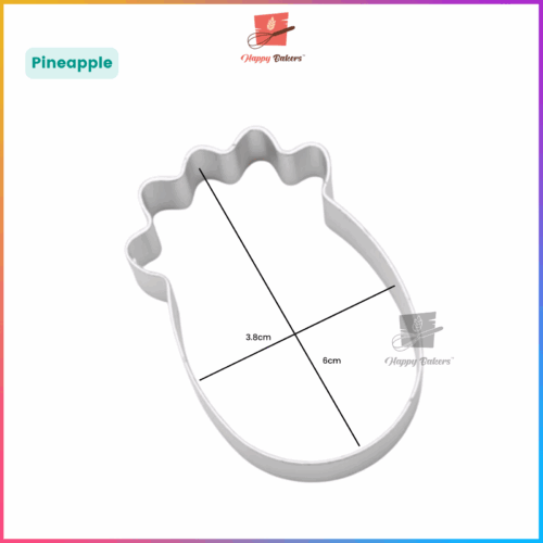 CNY Cookies Cutter - Pineapple - HappyBakers