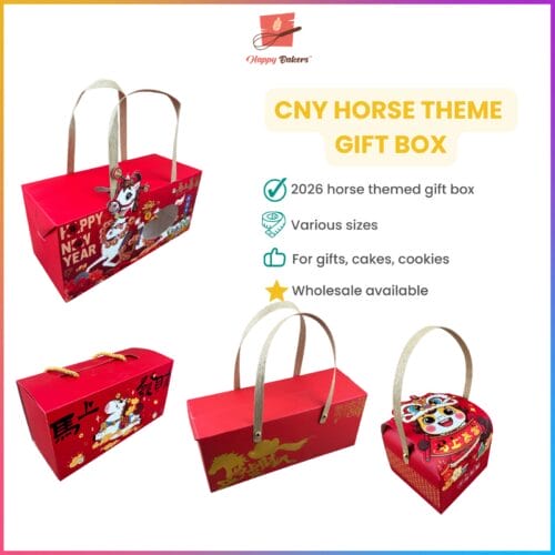 CNY Horse Gift Gox - HappyBakers