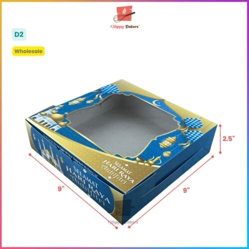 Hari Raya 9in Lapis Talam Box - HappyBakers
